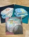 The Padded Trilogy 5x5" Mini Archival Print Set