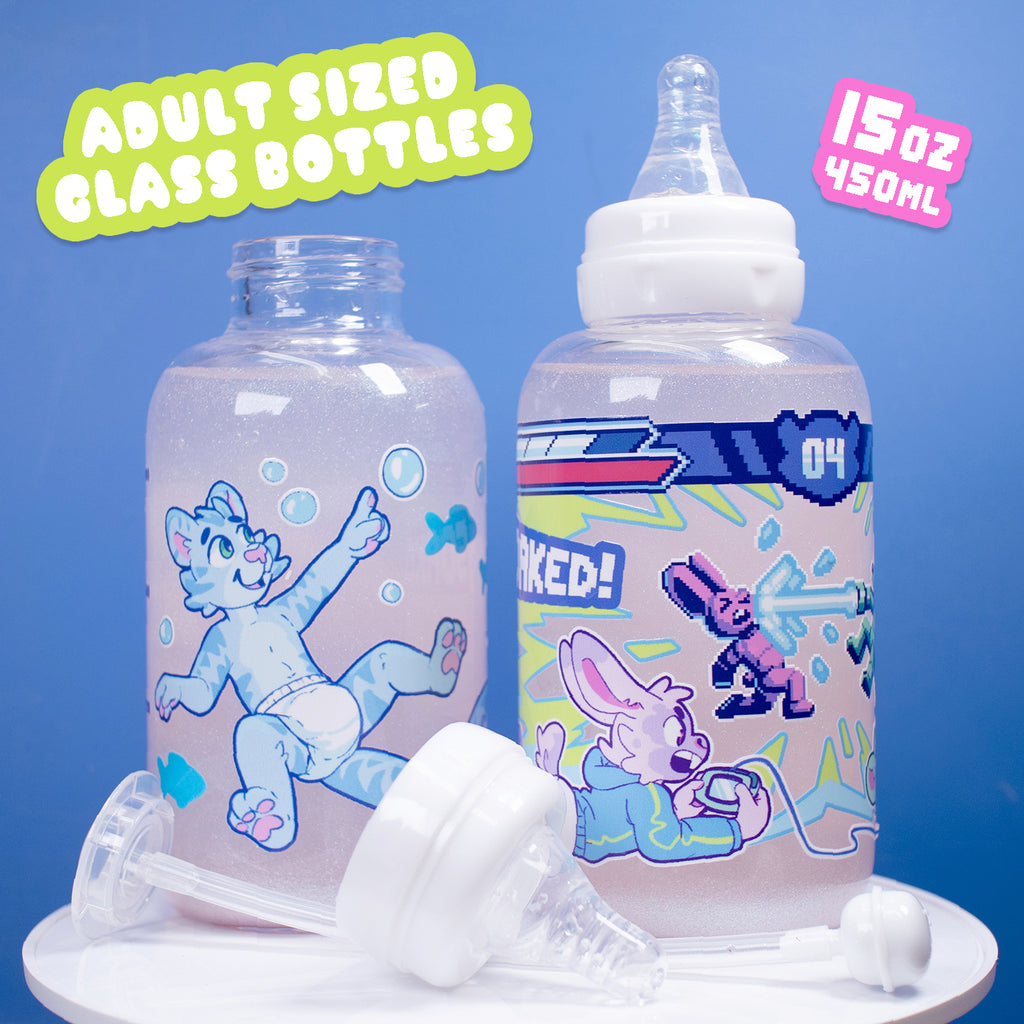 Adult Sized Glass Bottles image 0