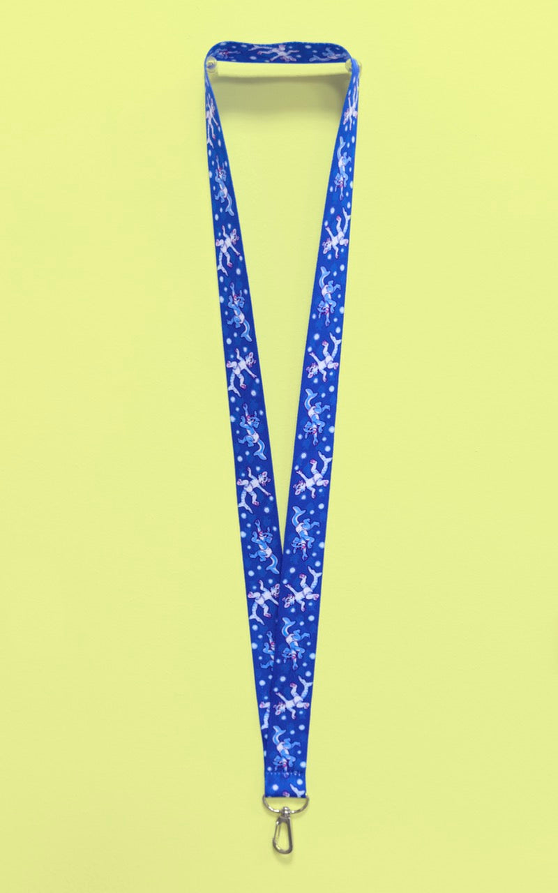 Swimming Sharks Lanyard